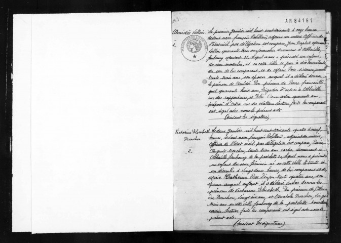 Abbeville : naissances, mariages, décès