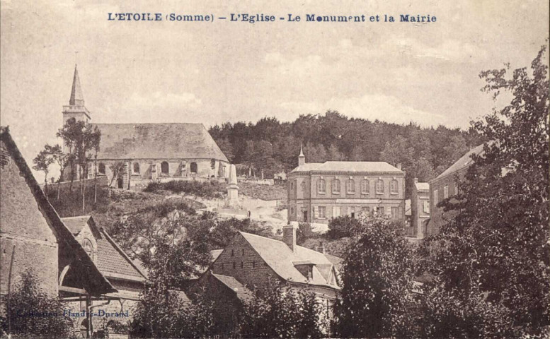L'Eglise - Le Monument et la Mairie