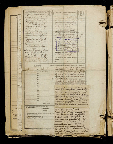 Sallé, Renaud Philippe Raymond, né le 01 mai 1889 à Bernay-en-Ponthieu (Somme), classe 1909, matricule n° 806, Bureau de recrutement d'Abbeville