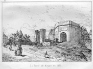 La porte de Noyon en 1822