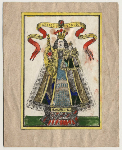 Maria Mater Jesu consolatrix afflitorum ora pro nobis, Notre-Dame Luxembourg