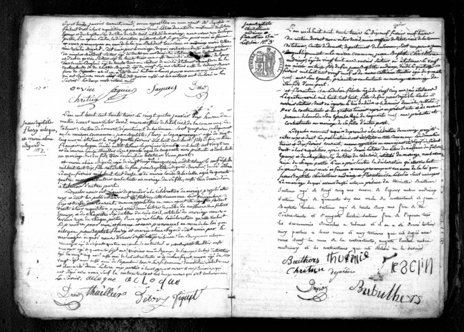 Talmas : naissances, mariages, décès