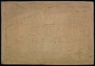 Plan du cadastre napoléonien - Feuquieres-en-Vimeu (Feuquières) : Fond de Saucourt et de Valines (Le), A