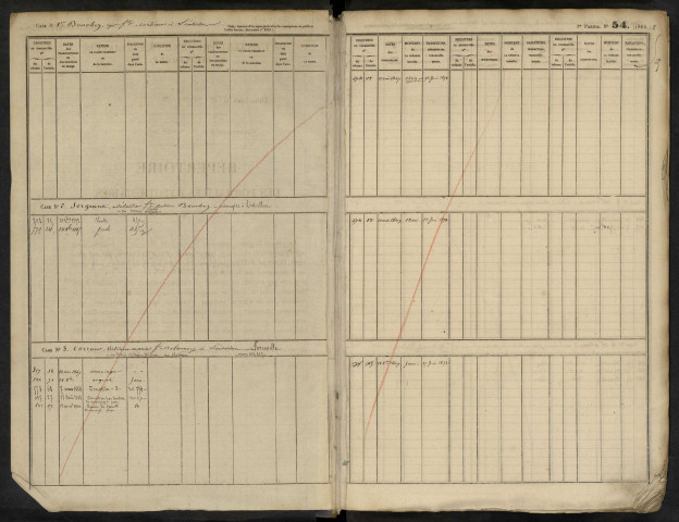 Répertoire des formalités hypothécaires, du 22/05/1867 au 11/12/1867, volume n° 114 (Conservation des hypothèques de Doullens)