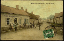 Méharicourt (Somme). Rue de Lihons