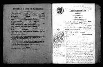 Foucaucourt-Hors-Nesle : naissances, mariages, décès