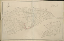 Plan du cadastre napoléonien - Atlas cantonal - Creuse : A