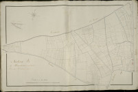 Plan du cadastre napoléonien - Saint-Riquier : Mancheron (Le), B