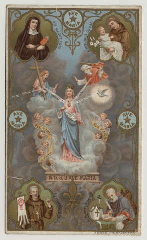 Ave Maria. Le Coeur immaculé de Marie
