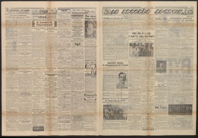 Le Progrès de la Somme, numéro 20370, 17 juin 1935