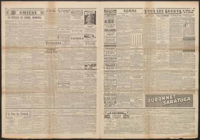 Le Progrès de la Somme, numéro 21337, 17 février 1938