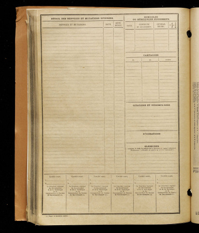 Demay, Louis Raymond, né le 26 octobre 1893 à Biarre (Somme), classe 1913, matricule n° 1165, Bureau de recrutement de Péronne