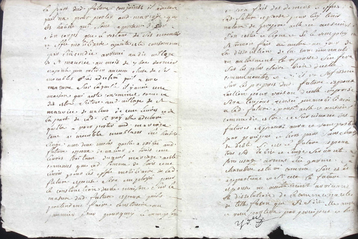 Etude de Me Claude Delewarde à Amiens (étude n°14). Minutes de l'année 1716