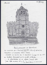 Bouillancourt-la-Bataille : clocher de l'église - (Reproduction interdite sans autorisation - © Claude Piette)