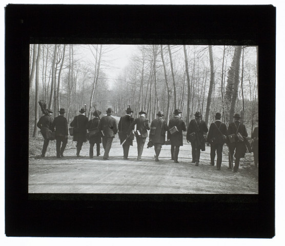 Excursion à Pierrepont, Somme - mars 1903