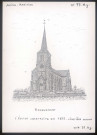 Rocquemont (Seine-Maritime) : église construite en 1875 - (Reproduction interdite sans autorisation - © Claude Piette)