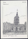 Damville (Eure) : église XVIe siècle - (Reproduction interdite sans autorisation - © Claude Piette)
