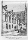 Maison rue du cloître Saint-Nicolas (démolie en 1853)