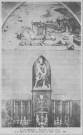 Chapelle Jeanne d'Arc et le plan de la ville du Crotoy au XIIIè siècle