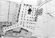 Plan du terroir, village, prieuré et bois de la paroisse de Remiencourt