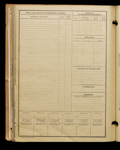 Platin, Paul Alfred, né le 14 juillet 1893 à Amiens (Somme), classe 1913, matricule n° 1206, Bureau de recrutement d'Amiens
