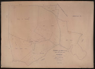 Plan du cadastre rénové - Estrées-les-Crécy : section ZA