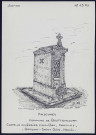 Ansennes (commune de Bouttencourt) : chapelle funéraire au cimetière - (Reproduction interdite sans autorisation - © Claude Piette)
