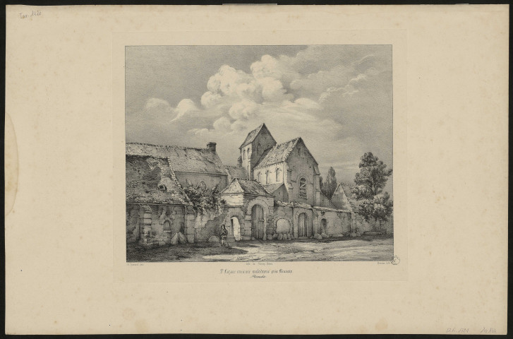 Saint-Lazare ancienne maladrerie près Beauvais. (Picardie)