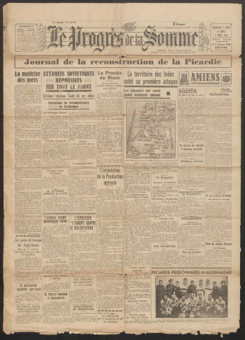 Le Progrès de la Somme, numéro 22603, 1er - 2 mars 1942