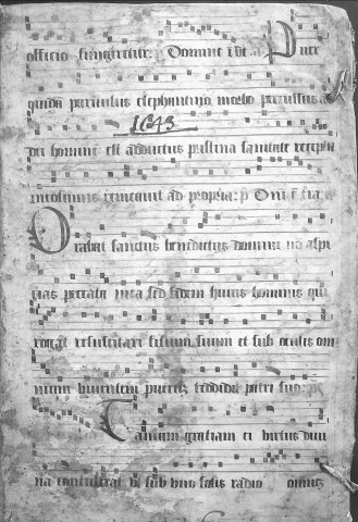 Etude de Me Martin Caron à Amiens (étude n°4). Minutes de l'année 1643