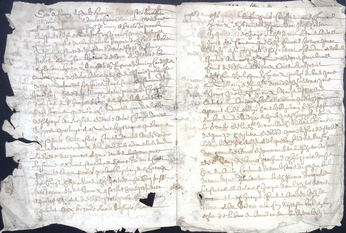 Etude de Me Henri Louette à Amiens (étude n°22). Minutes de l'année 1685