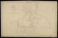 Plan du cadastre napoléonien - Lafresguimont-Saint-Martin (Montmarquet) : Chef-lieu (Le), B2 (développement de B1)