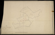 Plan du cadastre napoléonien - Longuevillette : tableau d'assemblage
