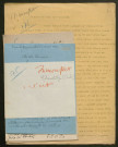 Témoignage de Minouflet, Léon (Fusillier mitrailleur) et correspondance avec Jacques Péricard