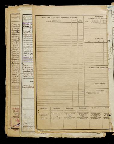 Binet, Maurice André Léonide, né le 03 juillet 1889 à Amiens (Somme), classe 1909, matricule n° 1122, Bureau de recrutement d'Amiens