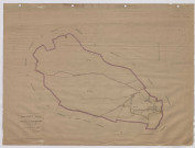 Plan du cadastre rénové - Montigny-sur-l'Hallue : tableau d'assemblage (TA)