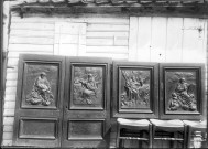 Daours : panneaux de bois sculptés provenant de l'abbaye de Corbie