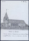 Hornoy-le-Bourg : église dédiée à Saint-Martin - (Reproduction interdite sans autorisation - © Claude Piette)