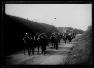 Manoeuvres d'octobre 1902 - route de Boves