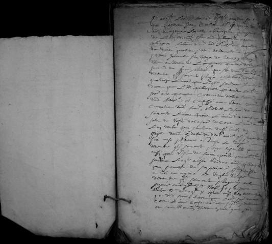 Etude de Me Nicolas Caron à Amiens (étude n°27). Minutes de l'année 1671