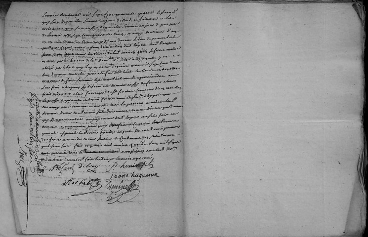 Etude de Me François Henin à Amiens (étude n°3). Minutes de l'année 1743