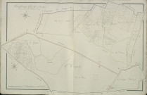Plan du cadastre napoléonien - Allonville : A2 et C2