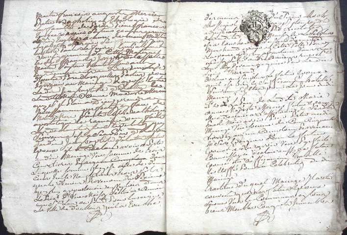 Etude de Me François Rémy Masson à Amiens (étude n°25). Minutes de l'année 1763