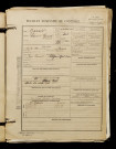 Gamain, Edmond Vincent Hippolyte, né le 22 janvier 1891 à Caours (Somme), classe 1911, matricule n° 401, Bureau de recrutement d'Abbeville