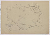 Plan du cadastre rénové - Moislains : section Z