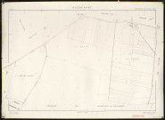 Plan du cadastre rénové - Gueschart : section ZI