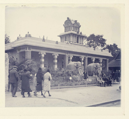 Vincennes. Exposition coloniale internationale : pavillon de l'Inde française