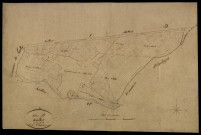 Plan du cadastre napoléonien - Warlus : B