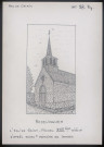 Rodelinghem (Pas-de-Calais) : église Saint-Michel - (Reproduction interdite sans autorisation - © Claude Piette)