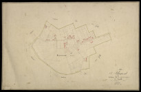 Plan du cadastre napoléonien - Saint-Blimont (Saint Blimont) : Elincourt ; Hayettes (les), A2 (partie de A1 développée)